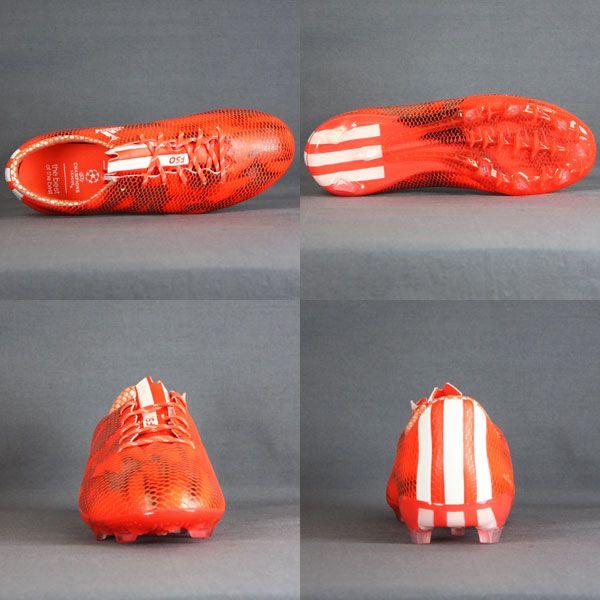 adidas アディゼロ F50 FG J ソーラーレッド×ランニングホワイト adidas アディゼロ F50 FG J ソーラーレッド×ランニングホワイト
