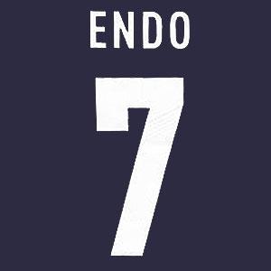 日本代表 オフィシャルマーキング 7.遠藤保仁 mark-7-endo : Kemari87
