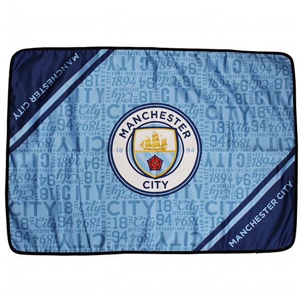 マンチェスターシティ ブランケット クラブチームアクセサリーmc35908  