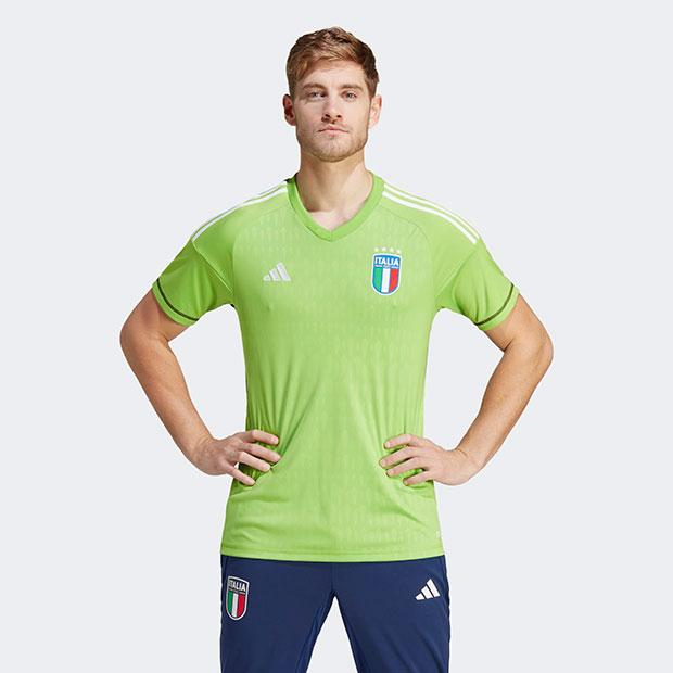 adidas イタリア代表 2023 ホーム GK 半袖レプリカユニフォーム adidas イタリア代表 2023 ホーム GK 半袖レプリカユニフォーム