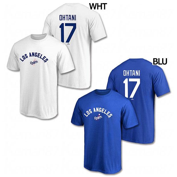 ナイキ ドジャース N&N Tシャツ ブルー 17 大谷翔平 サイズM