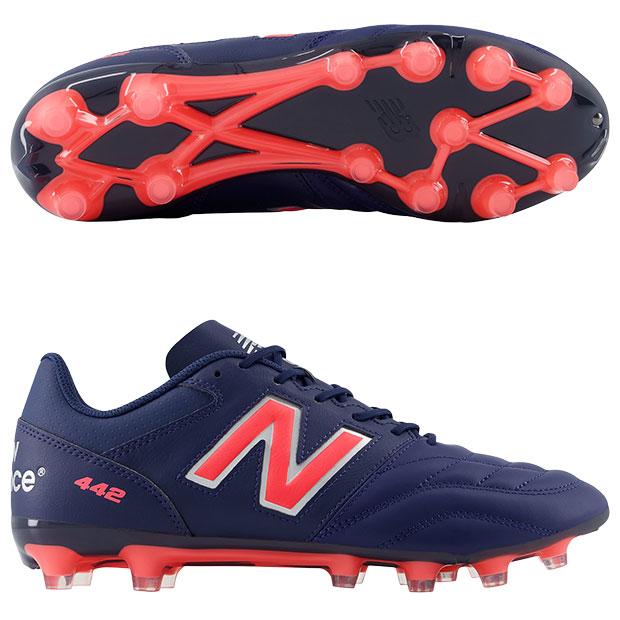 new balance 442 サッカーシューズ 黒/赤 new balance 442 サッカーシューズ 黒/赤 - メルカリ