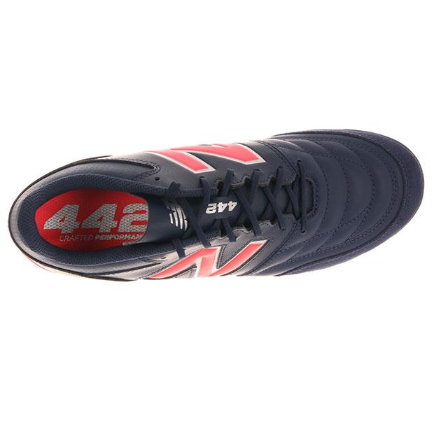 New Balance（ニューバランス） 442 V2 TEAM TF 2E ネイビー×レッド