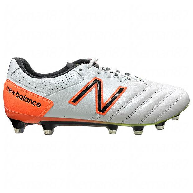 New Balance 442 スパイクシューズ ホワイト/オレンジ New Balance ニューバランス 442 v2 Pro HG ウィズ：D(ホワイト