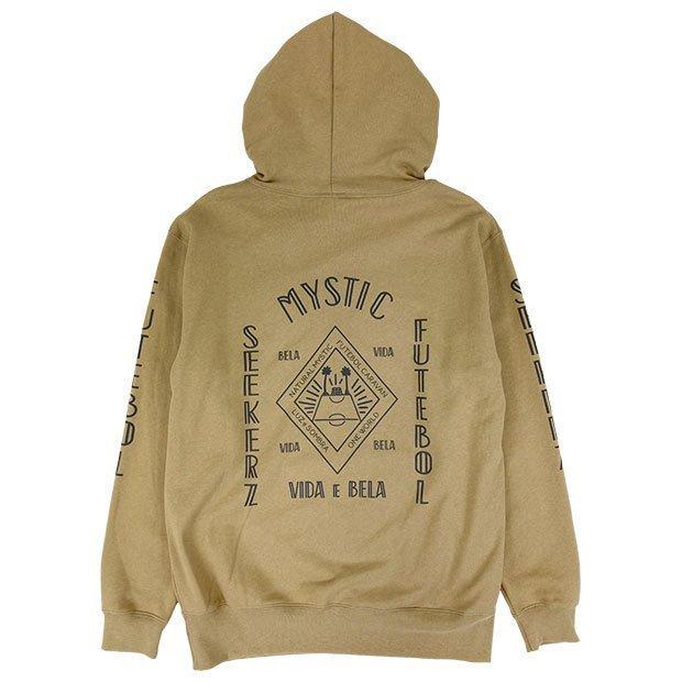 ルースイソンブラ Futebol Seekerz パーカー新品XL ルースイソンブラ Futebol Seekerz スウェットパーカー サンド