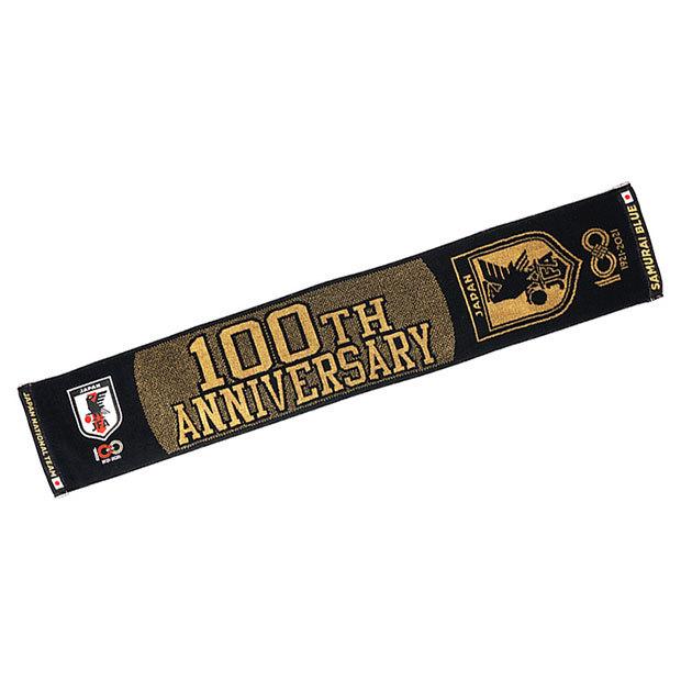 日本代表 JFA100周年記念タオルマフラー ブラック サッカー日本代表