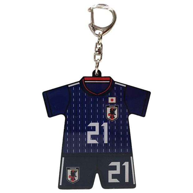 日本代表 ユニフォームアクリルキーホルダー 21 堂安律 サッカー日本代表アクセサリーoo 423 Kemari87 Paypayモール店 通販 Paypayモール