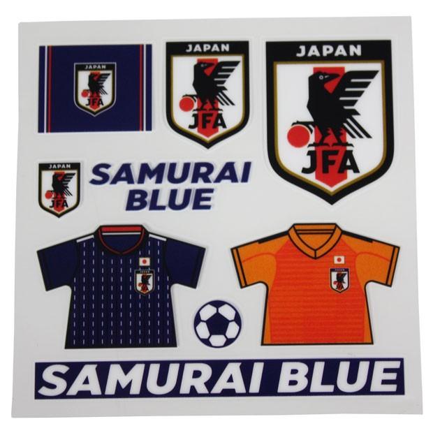 日本代表 スクラッチワッペン SAMURAI BLUE サッカー日本代表