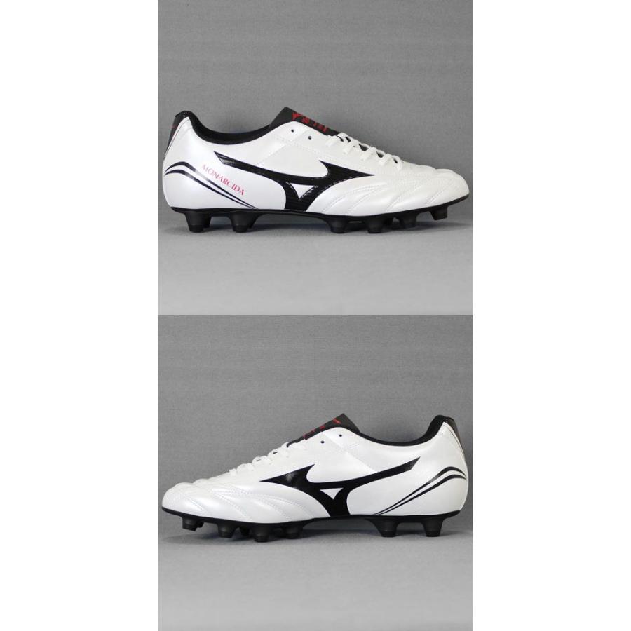 モナルシーダ FS MD　スーパーホワイトパール×ブラック　【MIZUNO|ミズノ】サッカースパイクp1ga152309｜kemari87｜02