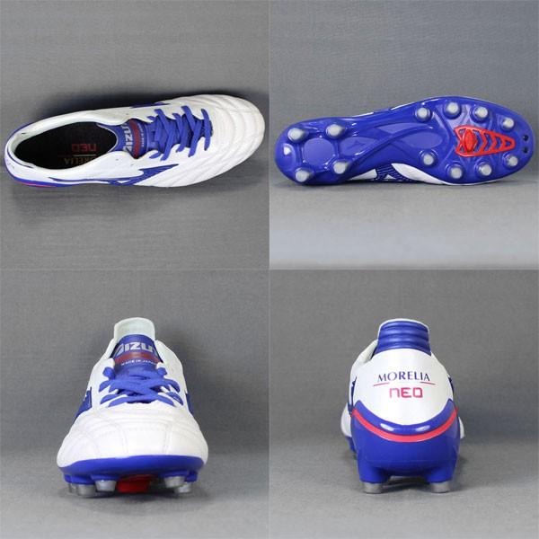 MIZUNO モレリア NEO スーパーホワイトパール×ブルー 【MIZUNO