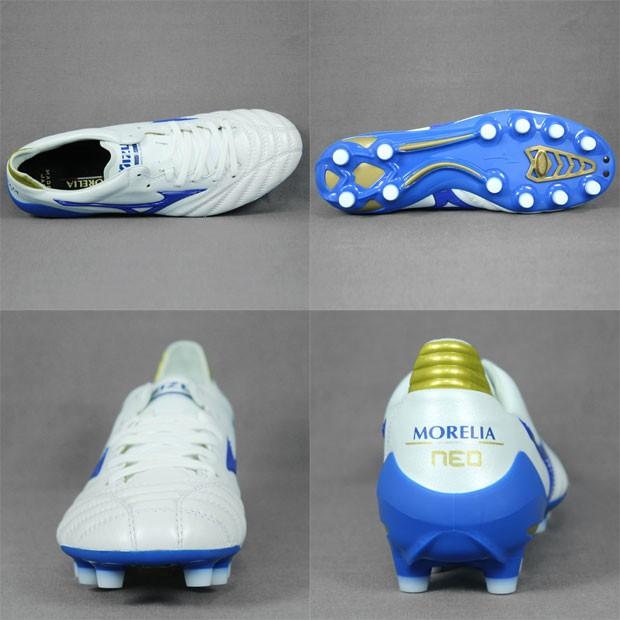 MIZUNO モレリア NEO 2 ホワイト×ブルー 【MIZUNO|ミズノ MIZUNO モレリア NEO 2 ホワイト×ブルー 【MIZUNO|ミズノ
