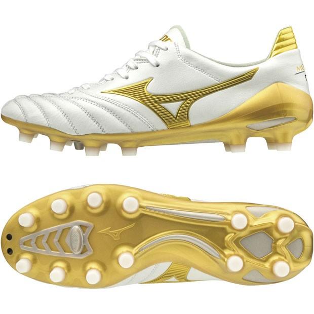 モレリア NEO 2　ホワイト×ゴールド　【MIZUNO|ミズノ】サッカースパイクp1ga205050 : p1ga205050 : Kemari87  Y!ショッピング店 - 通販 - Yahoo!ショッピング