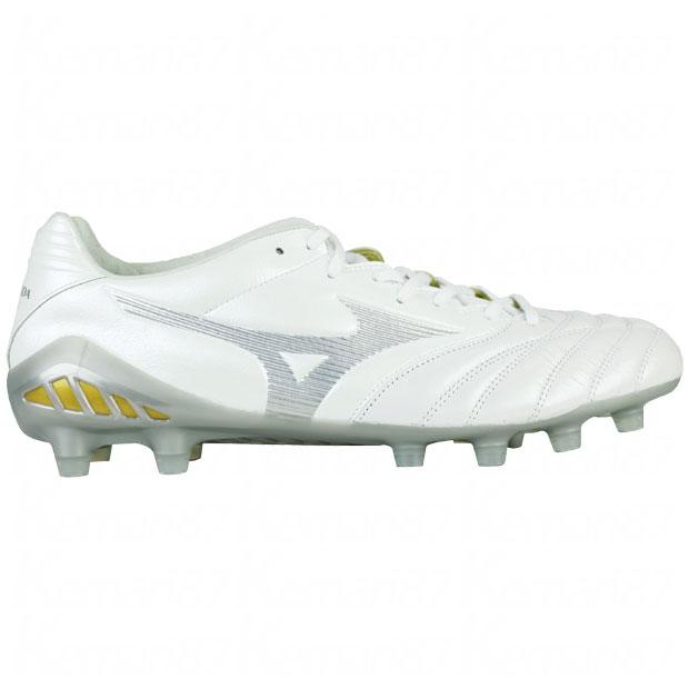 大*将様 MIZUNOモナルシーダNEO 2 ELITEサッカースパイク MIZUNO（ミズノ） モナルシーダ NEO 2 ELITE ホワイト×シルバー