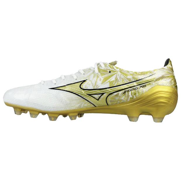 MIZUNO ミズノアルファ ELITE ホワイト×プリズムゴールド