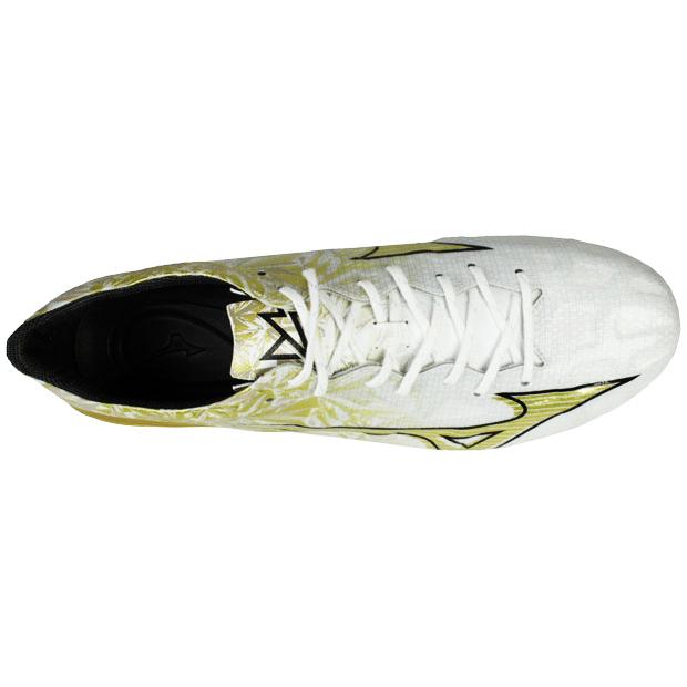 MIZUNO ミズノアルファ PRO ホワイト×プリズムゴールド 【MIZUNO MIZUNO ミズノアルファ PRO ホワイト×プリズムゴールド 【MIZUNO