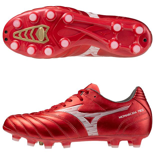 MIZUNO モナルシーダ NEO 3 WIDE PRO ルビーレッド×ホワイト
