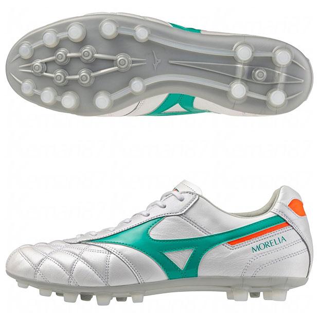 新品‼︎希少サイズ モレリア2 JAPANスーパーホワイトパール×ネオングリーン MIZUNO（ミズノ） モレリア 2 JAPAN AG スーパーホワイトパール