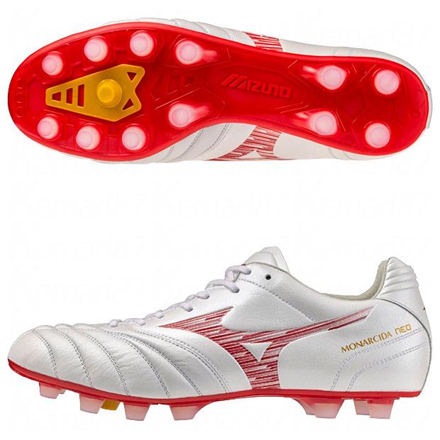 ミズノ モナルシーダ NEO III ELITE【ルビーレッド×ホワイト】新品 MIZUNO（ミズノ） モナルシーダ NEO 3 WIDE ELITE スーパーホワイト