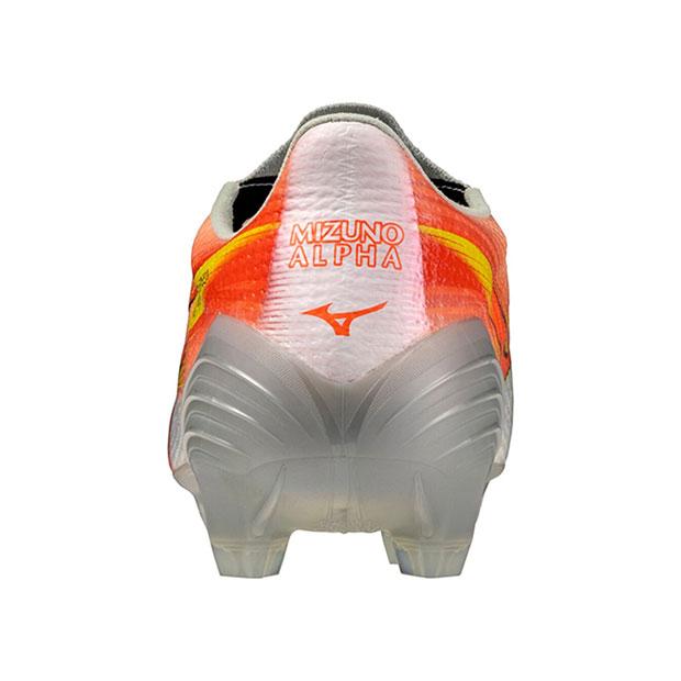 MIZUNO（ミズノ） 爆買!! ミズノアルファ 3 JAPAN ホワイト×オレンジ