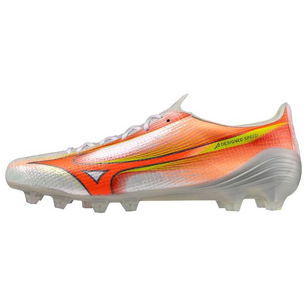 MIZUNO（ミズノ） ミズノアルファ 3 ELITE ホワイト×オレンジ×イエロー