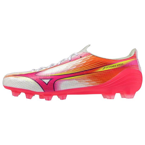 MIZUNO（ミズノ） ミズノアルファ 3 PRO ホワイト×ピンク 【MIZUNO