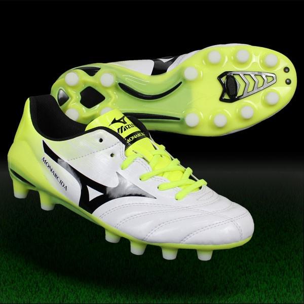 MIZUNO（ミズノ） モナルシーダ 2 UL Jr. ホワイト×ブラック×イエロー
