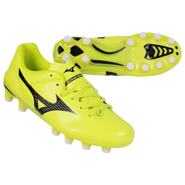 ジュニア モナルシーダ NEO UL Jr　イエロー×ブラック　【MIZUNO|ミズノ】サッカージュニアスパイクp1gb202009｜kemari87