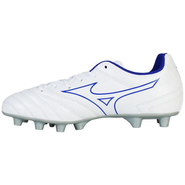 ジュニア モナルシーダ NEO 2 SELECT Jr ホワイト×ブルー 【MIZUNO|ミズノ】サッカージュニアスパイクp1gb222525|kemari87|03
