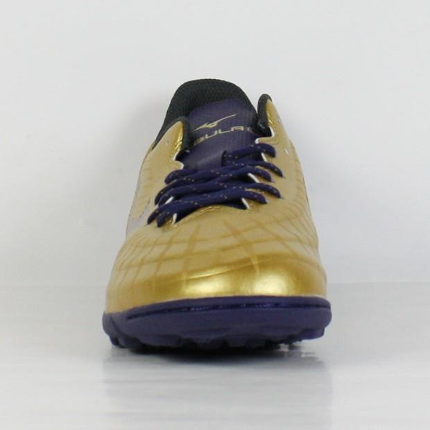 Mizuno サッカーシューズ ゴールド/ネイビー Mizuno Alpha Japan Gold FG Cleat | Rugby Cleats