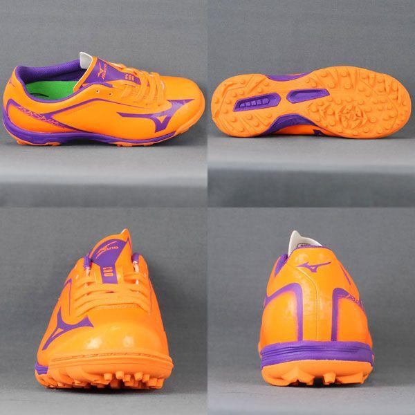 MIZUNO - 新品　Mizuno BASARA サッカーシューズ オレンジ/パープル　25.5 MIZUNO バサラ 003 Jr. AS オレンジ×パープル 【MIZUNO|ミズノ