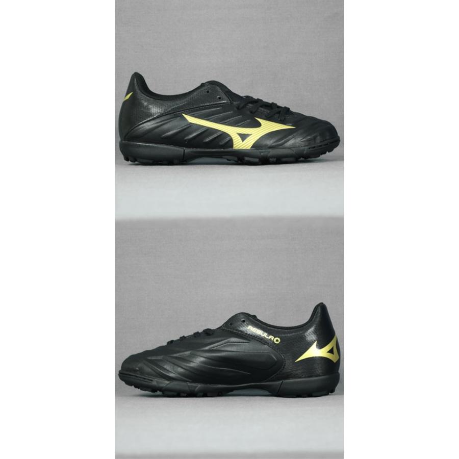 Mizuno Rebula サッカーシューズ ブラック/ゴールド MIZUNO（ミズノ） ジュニア レビュラ 2 V3 Jr. AS ブラック×ゴールド
