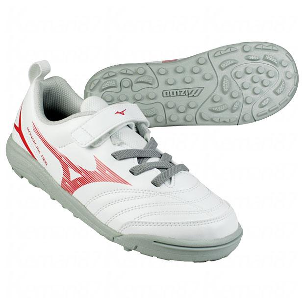 ミズノ モナルシーダ Neoサッカーシューズ ホワイト/レッド MIZUNO ミズノ モナルシーダ NEO III WIDE ELITE(ホワイト
