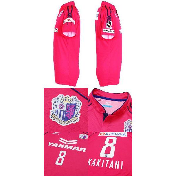 MIZUNO セレッソ大阪 2014 ホーム 半袖レプリカユニフォーム 8