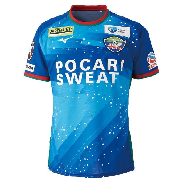 MIZUNO（ミズノ） 徳島ヴォルティス 2019 ホーム 半袖オーセンティック
