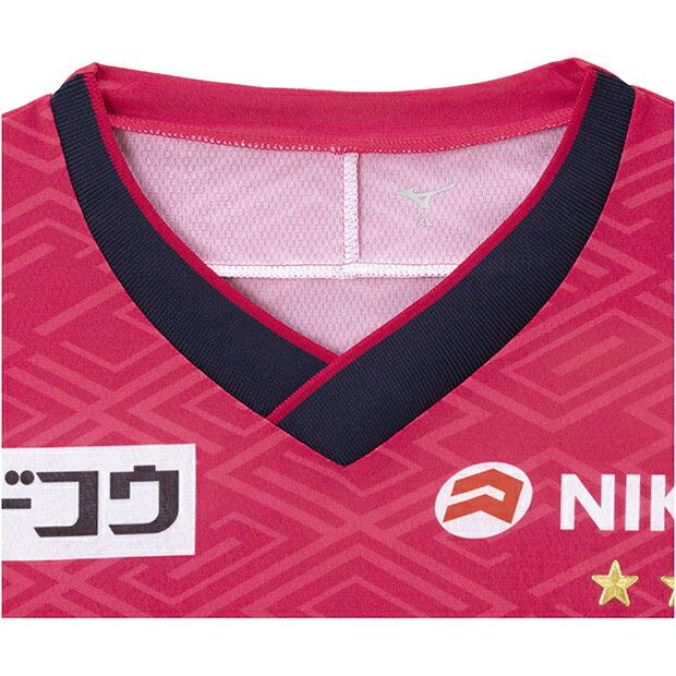 MIZUNO（ミズノ） セレッソ大阪 2025 ホーム 半袖レプリカユニフォーム