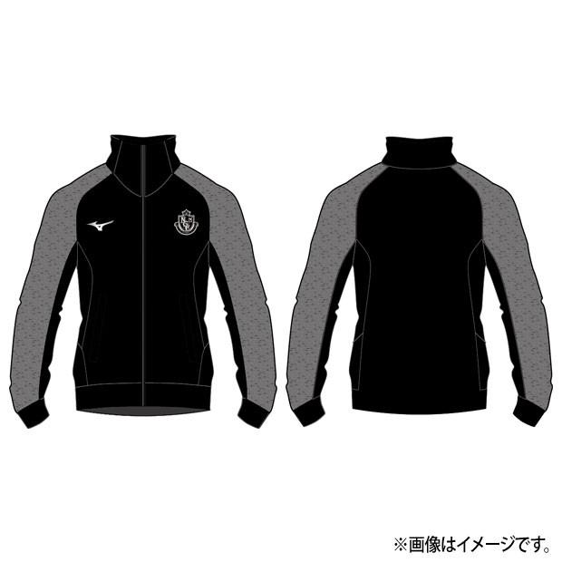 MIZUNO（ミズノ） 名古屋グランパス 移動用長袖シャツ ブラック