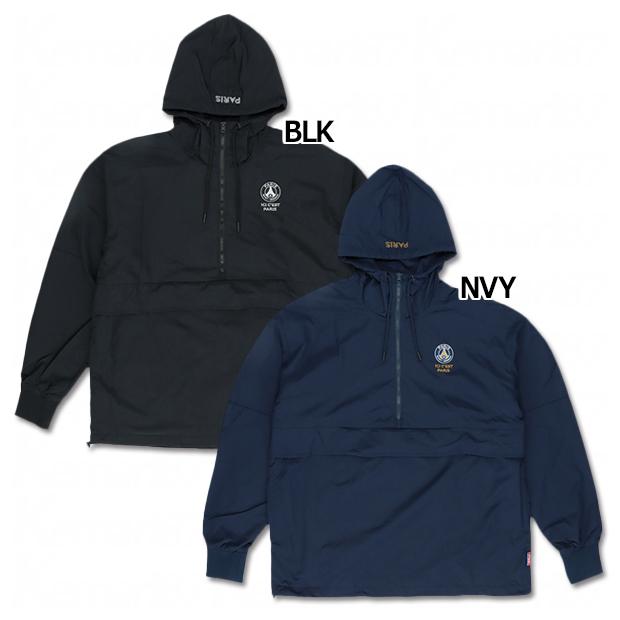 新品未使用パリサンジェルマン × KiU別注 WP ANORAK　F Fanatics（ファナティクス） パリサンジェルマン ナイロンウーブン