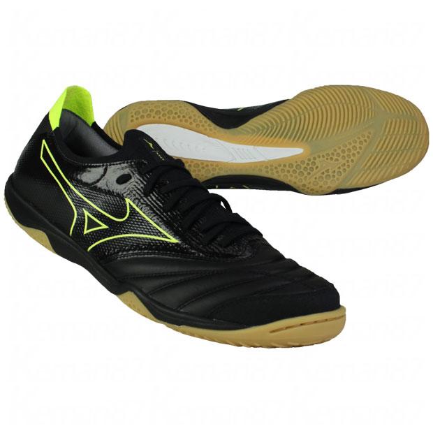 MIZUNO モレリア NEO SALA β JAPAN IN ブラック×セーフティ