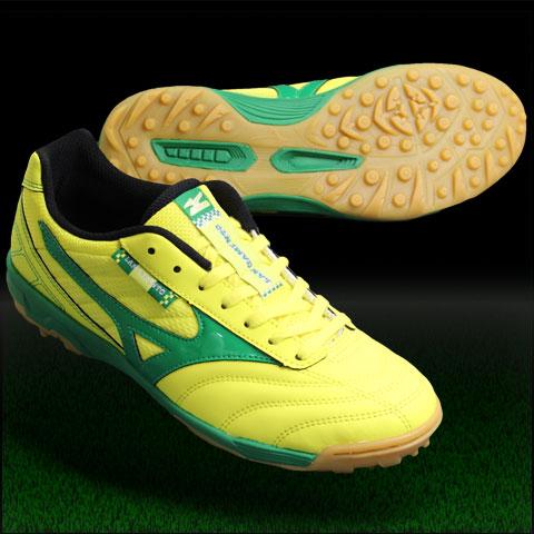 MIZUNO（ミズノ） ランサメント SL 4 TF イエロー×グリーン 【MIZUNO