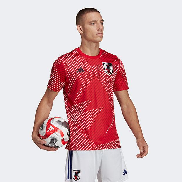 アディダス サッカー日本代表 2022 プレマッチジャージー 【adidas 