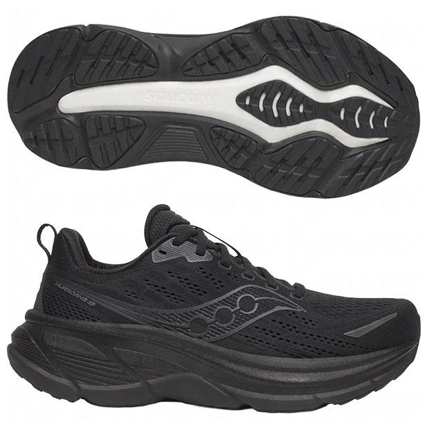 サッカニー ハリケーン 25 ブラック 27cm Saucony（サッカニー） HURRICANE 25 ハリケーン 25 トリプルブラック
