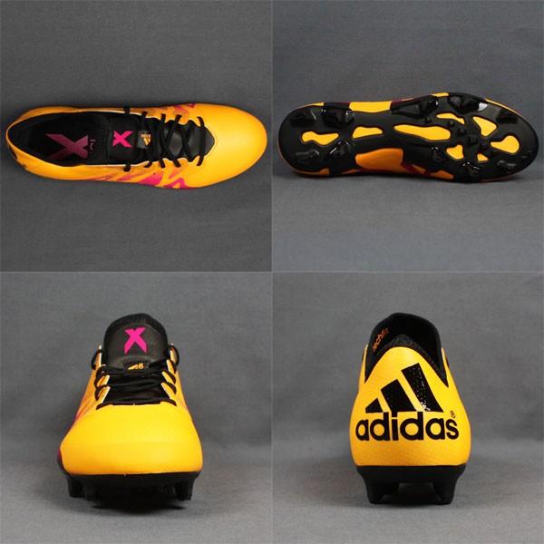 adidas（アディダス） エックス 15.1 FG/AG ソーラーゴールド×コア