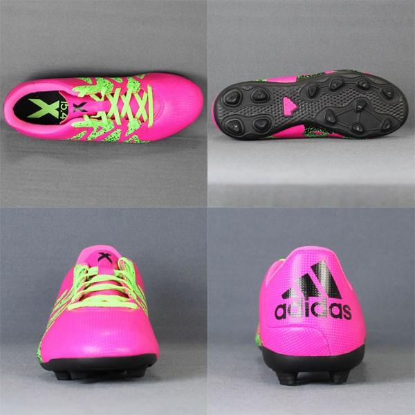 adidas（アディダス） エックス 15.4 AI1 J ショックピンクS16