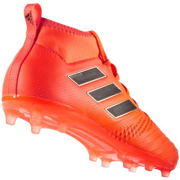 adidas ジュニア エース 17.1 FG/AG J ソーラーレッド×コア