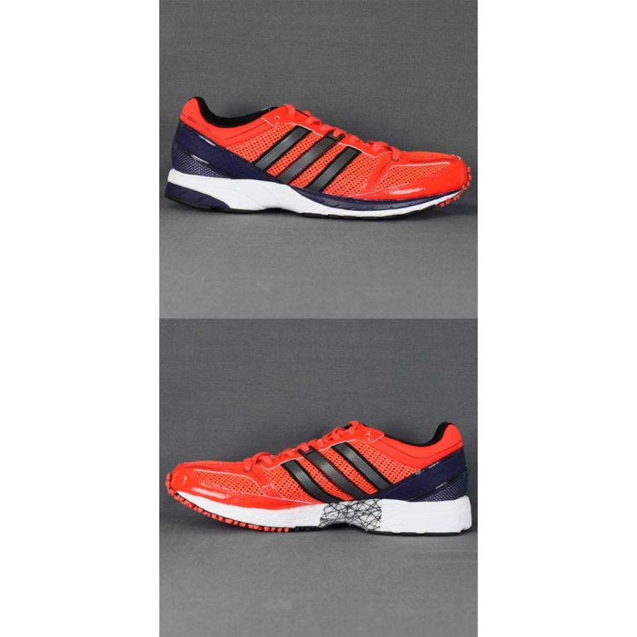 adidas adizero Mana 7 Wide ソーラーレッド/×アイロンメット