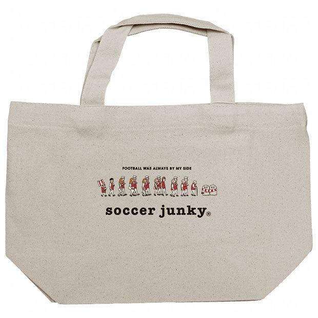 サッカーは素晴らしい 2 オーガニックコットンミニトート ナチュラル Soccerjunky サッカージャンキー サッカーフットサルバッグsj22 30 Off
