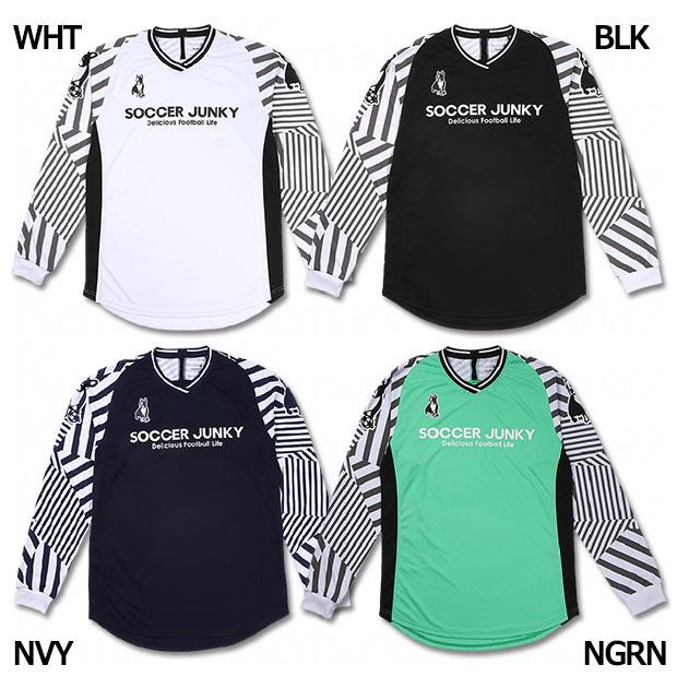 Pulizia+1 ロングスリーブワークアウトシャツ 【SoccerJunky|サッカージャンキー】サッカーフットサルウェアーsj22d06|kemari87|02