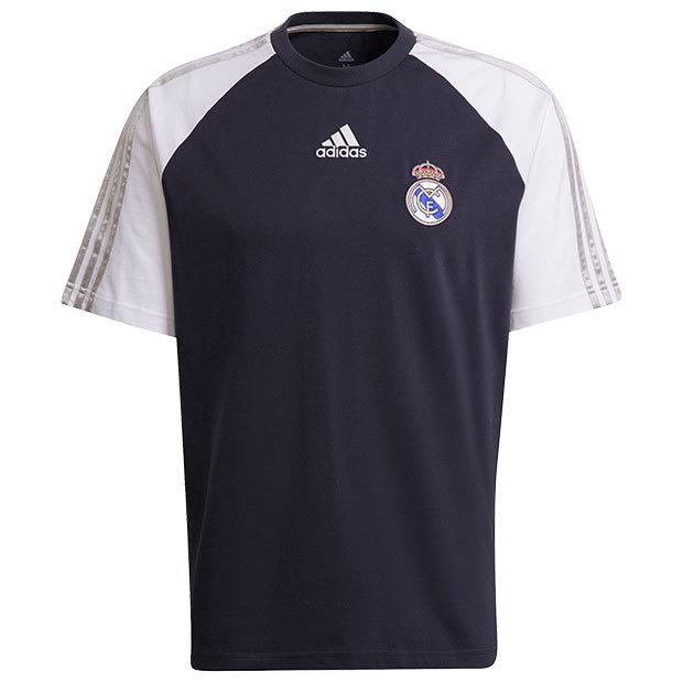 レアル・マドリード　チームガイスト クルーネック半袖シャツ HA2534 レアル・マドリード チームガイスト クルーネック半袖シャツ