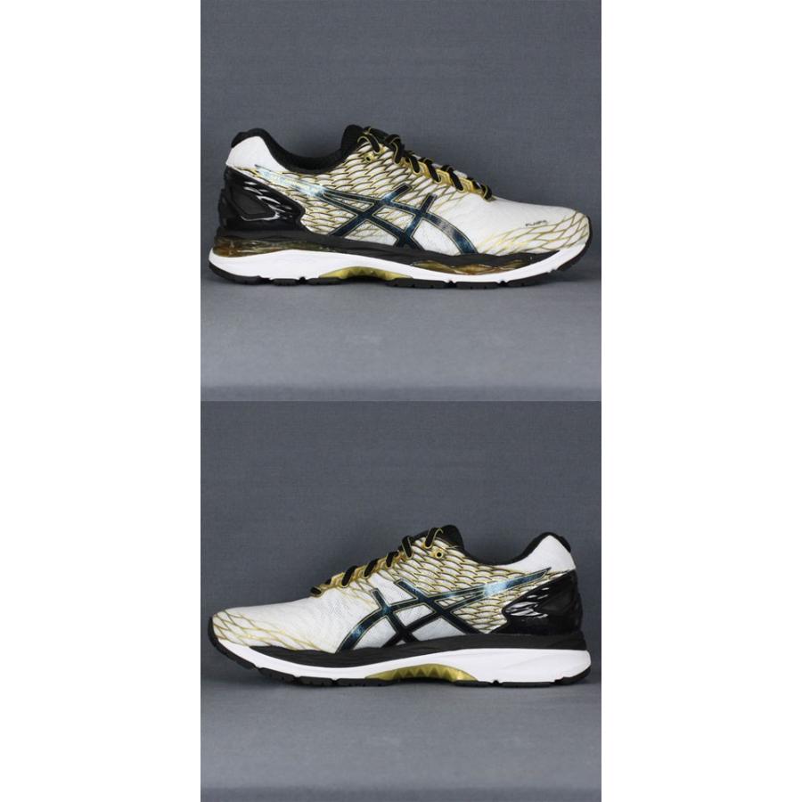 ASICS（アシックス） ゲル ニンバス 18 ホワイト×ブラック 【asics