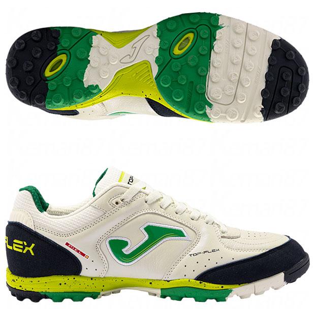 Joma（ホマ） トップフレックス TF ホワイト×グリーン 【JOMA|ホマ